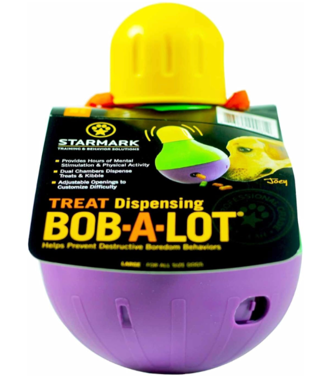 Starmark Bob-A-Lot Interactive Dog Toy